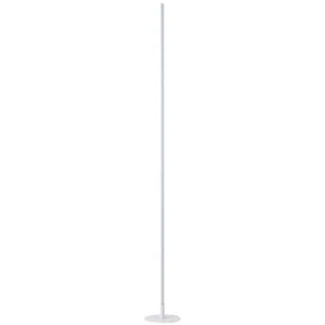 Modern Sleek Stick Style LED Standard Floor Lamp in Matte White with Foot Dim... - Picture 1 of 6