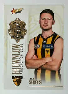 AFL Select Brownlow Predictor 2022 Liam Shiels 022 Hawthorn - Imagen 1 de 3