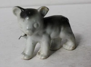 Estatuilla de oso de peluche cachorro todos los cuatro cerámica porcelana pintada a mano hecha en Japón - - Imagen 1 de 1