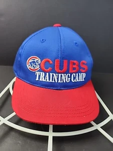 Youth Vintage 90’s Y2K Chicago Cubs Spring Training Snapback Hat Rare Mint - Picture 1 of 6