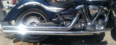Yamaha Stratoliner XV 1900 2008 tubos de escape completos extra largos Foto 1 de 4