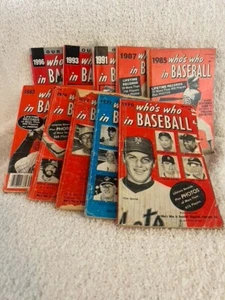 Who's Who in Baseball 10 Pack Various Years from 1970-1996 - Picture 1 of 21
