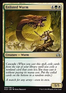 MTG - Enlisted Wurm, Planechase Anthology - Image 1 of 1