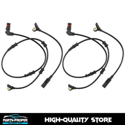 Cantidad (4) Sensores de velocidad ABS izquierdo y derecho para Mercedes-Benz ML350 ML550 GL450 GL550 Foto 1 de 4