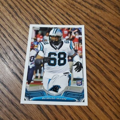N80 2013 Topps Football #156 Kawann Short RC Carolina Panthers  - Image 1 of 2
