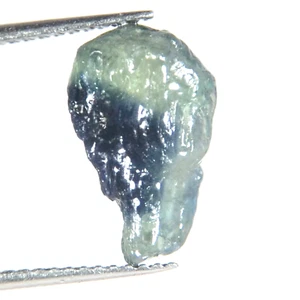 SAPPHIRE ROUGH FACET GEM GEMSTONE BLUE SRI LANKA GENUINE NATURAL UNCUT 3.40CT - Picture 1 of 9