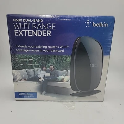 Belkin N600 Dual Band WiFi Range Extender  - Image 1 of 3