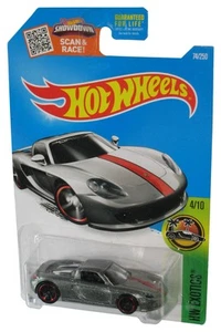 Hot Wheels HW Exotics 4/10 (2015) Silver Porsche Carrera GT Toy Car 74/250 - Picture 1 of 1