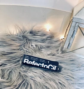 RefectoCil Cream Hair Dye For Brows Beards + Lash Tinting PURE BLACK New in Box - Picture 1 of 2