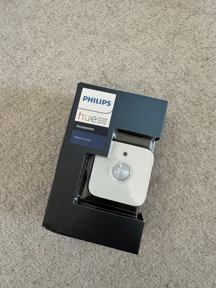Philips Hue Indoor Motion Sensor with Wireless Control. Smart 1 pack, White  - Image 1 of 1