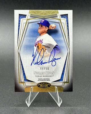 Nolan Ryan 2022 Topps Tier One Next Level Autographs /50 On Card Auto #NLA-NR - Image 1 of 2