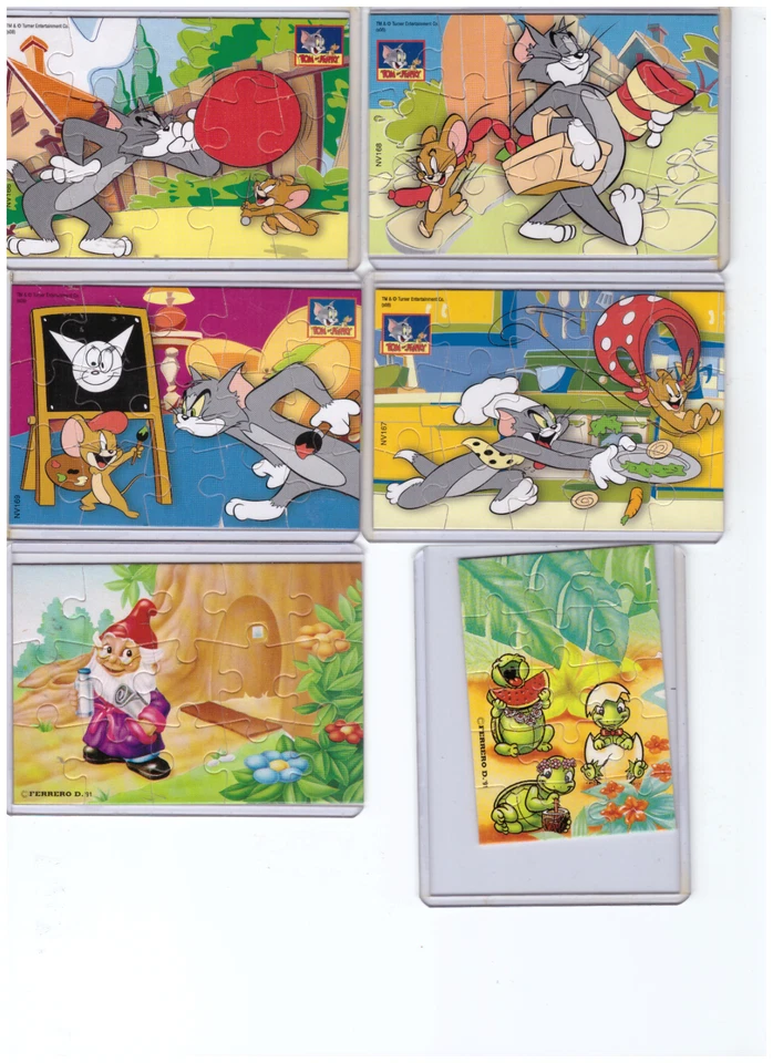 6 x   Super Puzle...  Verschiedene .... 5 x  BPZ - Bild 1 von 2