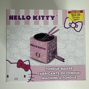 Hello Kitty Fondue Maker Brand New In Box Includes 4 SS Fondue Forks - Picture 1 of 15