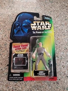 Star Wars Power of the Force Lobot Freeze Frame Action Figure MOC Sealed New - Picture 1 of 4