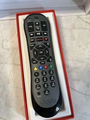 Xfinity XR2 Version U2 TV Remote Control Genuine OEM Gray Black Tested Working - Image 1 of 4