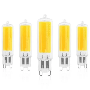 Luxrite G9 LED Bulb Dimmable 50 Watt Equivalent 2700K 450LM ETL Listed (5 Pack) - Picture 1 of 6