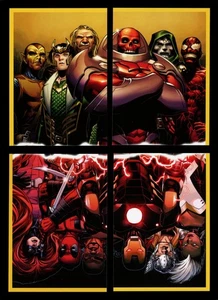 HEROES vs VILLAINS 2021 Marvel Versus Four Sticker Puzzle #2-5 *Qty - Picture 1 of 5