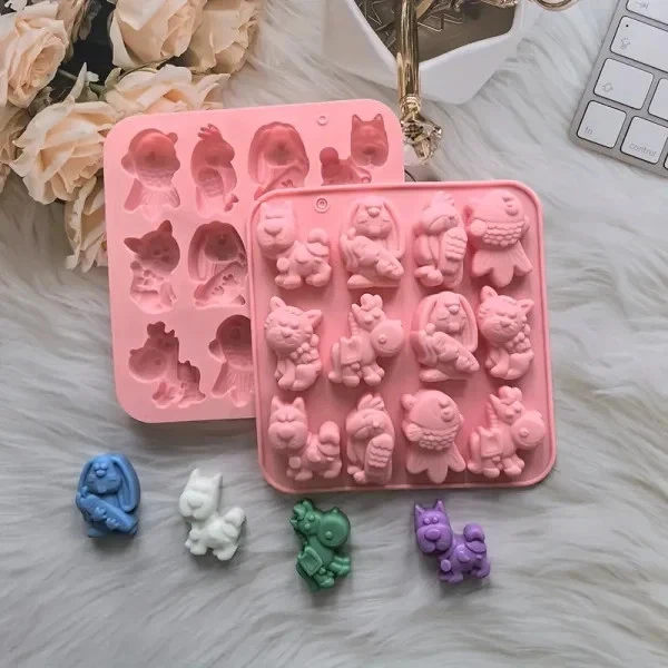 Coole 3D Silikonformen Für Schokolade & Kuchen – Niedliche Tiermotive Zum Selbermachen