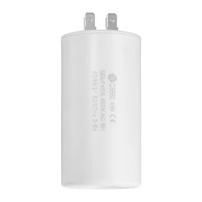 Condensateur Fonctionnement 50uF 450V Double Insert 50/60Hz 94x49mm pour Moteur - Photo 1/4