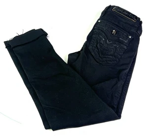 Rock Revival Beliss Skinny Denim Jeans schwarz Größe 26 - Bild 1 von 12