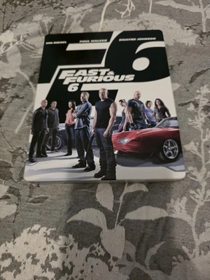 Fast & Furious 6 STEELBOOK DVD Blu-ray Extended Vin Diesel Paul Walker - Image 1 of 3