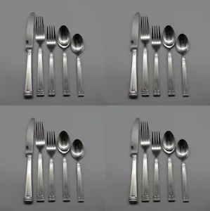 Lenox 18/10 Stainless Flatware - ESQUIRE - Service for Four - 20pc Set * - Picture 1 of 4