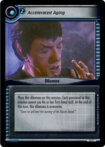 Lámina de envejecimiento acelerado Star Trek CCG 2E Genesis 11P1 - Imagen 1 de 1