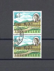 BRITISH INDIAN OCEAN TERRITORY 1968 SG 14/14a USED CERT - Bild 1 von 2