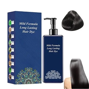 Tinte de cabello de fórmula suave de larga duración 210 ml color de cabello crema cobertura de cabello gris - Imagen 1 de 10