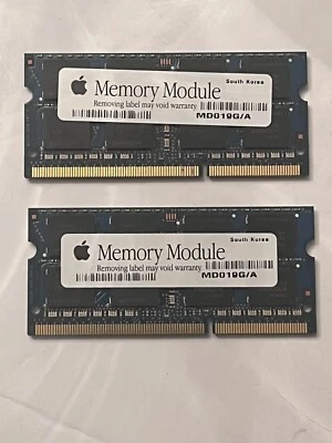 2x 4GB Apple Mac 2012 8GB DDR3 1600MHz PC3-10600S RAM HMT351S6BFR8C-H9  MD019G/A - Image 1 of 4