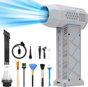 Compressed Air Duster with Vacuum kit, 150000RPM Electric Air Duster - Picture 1 of 7