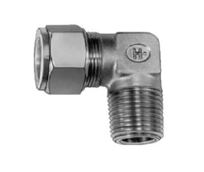 1" Tube OD x 1" MNPT 316ss Male Elbow Connector Hoke Gyrolok 16LM16316 - Image 1 of 2