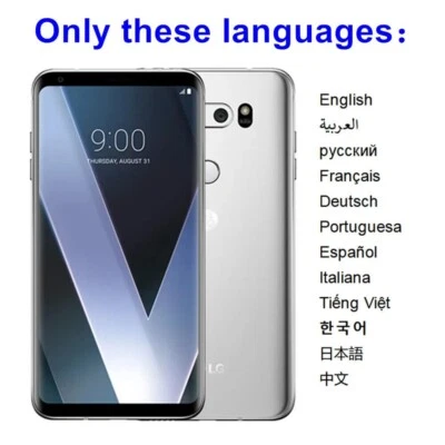 LG V30 4G LTE  Original Unlocked 4GB RAM 64GB ROM 6.0 Inches 16.0MP Cellphone - Image 1 of 4