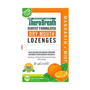 Dry Mouth Mandarin Mint Lozenges, 100 Count, 165 G - Picture 1 of 12