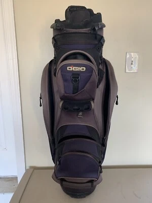 OGIO Ego 9-Way Woode Club Management System Cart/Carry Golf Bag w/ Rain Cover!! - Image 1 of 4