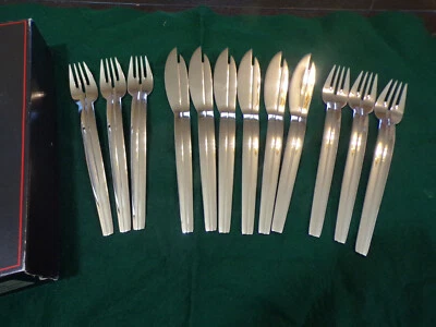 WMF Maxim´s de Paris (Rue Royal) Fischbesteck 6 Personen 12 Teile fast wie neu ! - Bild 1 von 4
