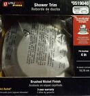 Utilitech Pro 4in Brushed Nickel Shower Trim #0519040