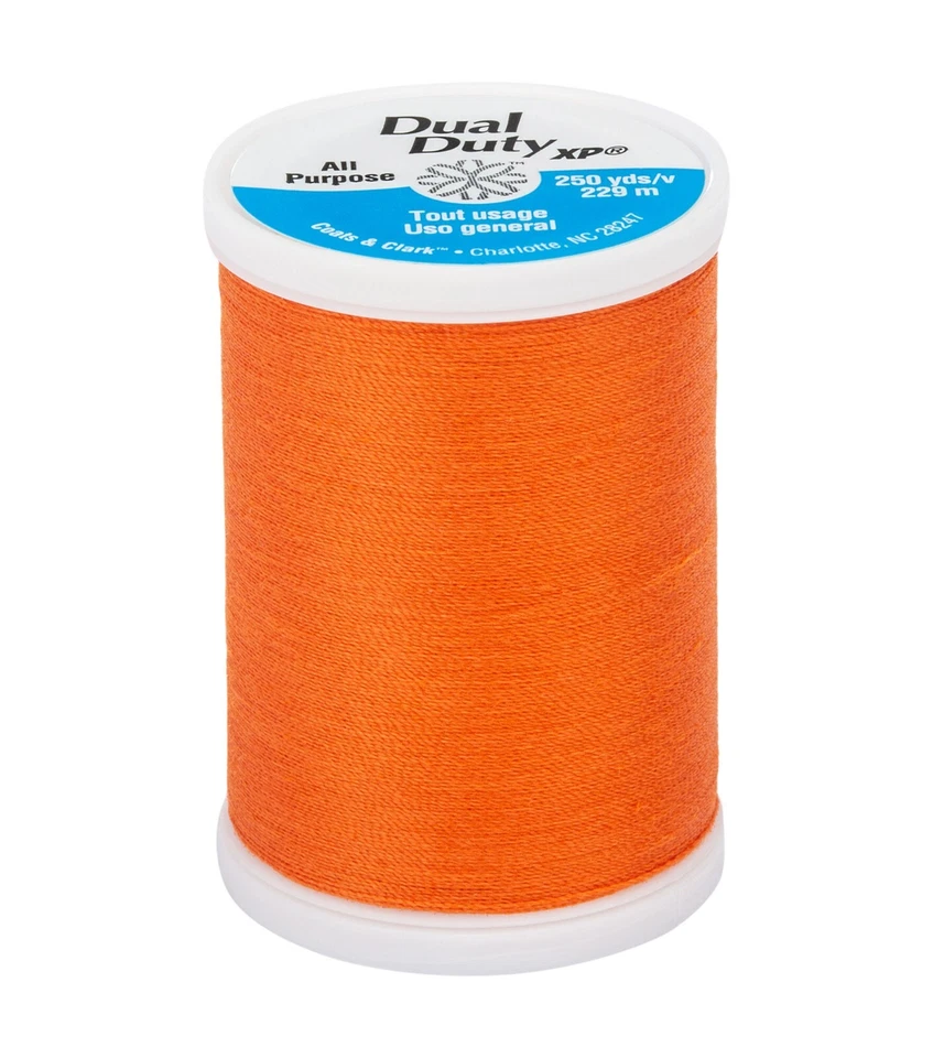 Kumquat - All Purp. Sewing Thread, Dual Duty XP-250 yds, #S910 7750 -- Coats - Image 1 of 1