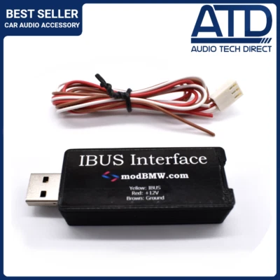 iBUS USB Dongle Interface für Android Radio für BMW 5er E39 X5 E53 X3 E83 - Bild 1 von 3