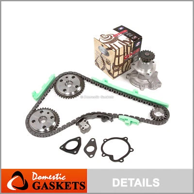Kit de bomba de agua GMB 97-02 Pontiac Chevrolet Oldsmobile Buick cadena de distribución 2,4 L Foto 1 de 4