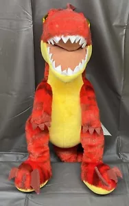 Build A Bear roter Greifvogel Dinosaurier Plüschtier Stofftier 16 Zoll - Bild 1 von 11