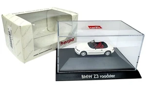 HERPA BMW Z3 roadster Perlmutt Selten-RAR 1:87 H0 in Ovp - INKgrafiX TOYS A332 - Picture 1 of 14