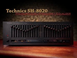 Technics SH-8020 ๐RaRe๐ Vintage Stereo Graphic Equalizer - Picture 1 of 5
