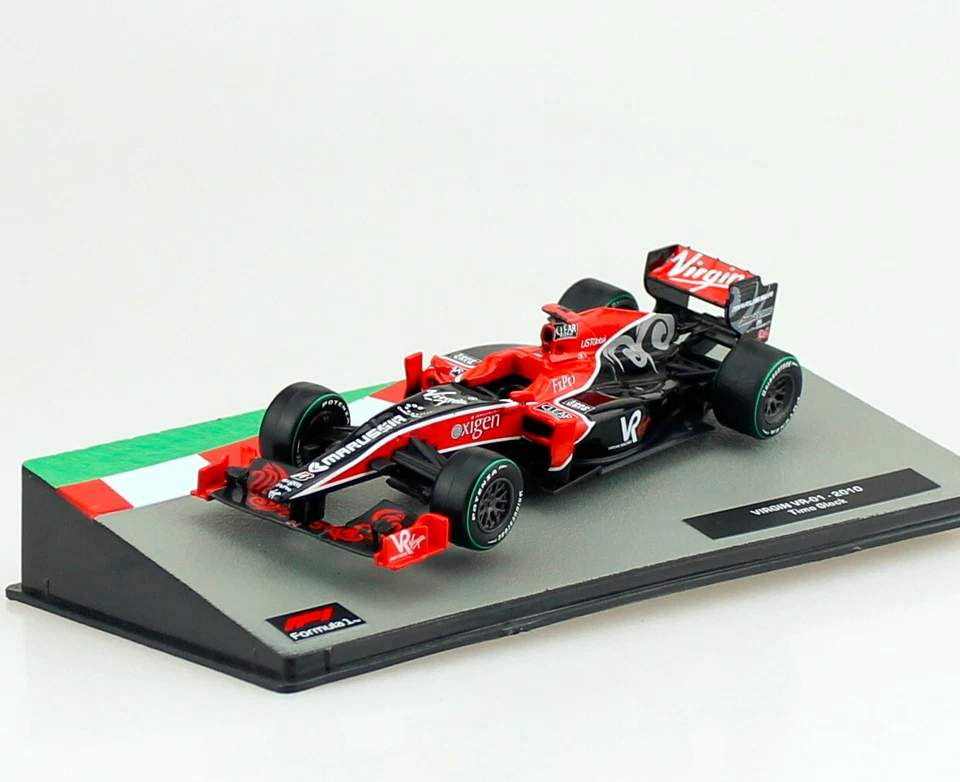 Virgin VR-01 Timo Glock 2010 Formel 1 1:43 Atlas Modellauto  - Bild 1 von 3