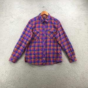 Duluth Trading Co Button-Up Long Sleeve Shirt Womens XL Pocket Multicolor Cotton - Picture 1 of 19