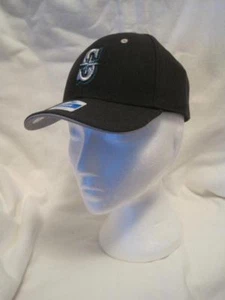 MLB~SEATTLE MARINERS KIDS~YOUTH~CHILD LOGO ADJUSTABLE HAT~BASEBALL CAP~NWT - Picture 1 of 8