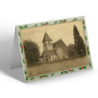CHRISTMAS CARD Vintage Worcestershire - The Church, Pirton