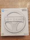 OEM Nintendo Wii Biały kontroler kierownicy Mariokart Open Box