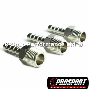 3 x 5mm Hose Fittings Connectors For MAC 3 Port Turbo Boost Solenoid Controller - Picture 1 of 3
