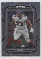 2022 Panini Prizm Rookies Evan Neal #367 Rookie RC